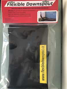 Packaged Flexible Downspout